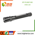 Factory Supply 3C Cell Powered Heavy Duty Tactical Aluminum Long Beam Q5 Cree Most Powerful led Flashlight Torch